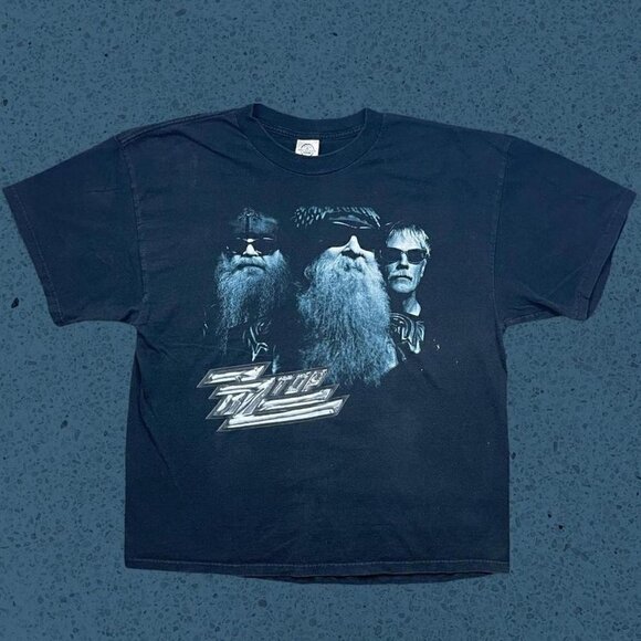 Y2k ZZ Top band t shirt vintage - Picture 2 of 6